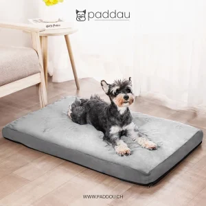 Gemütliche Höhle: Wasserdichtes Hundebett mit Plüsch-Memory-Schaumkern